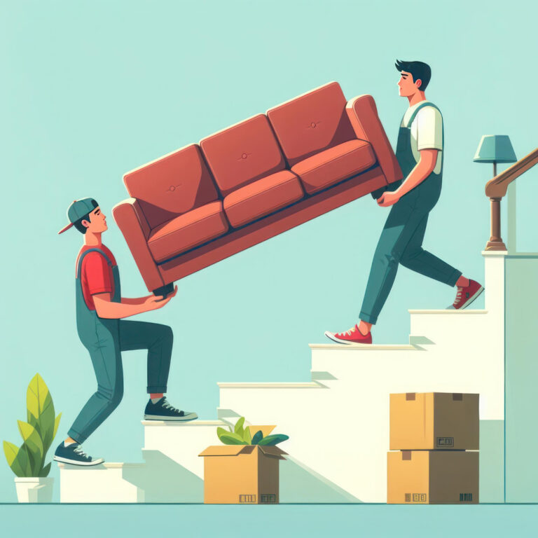 Mobili troppo grandi per ascensore o scale: come farli scendere?